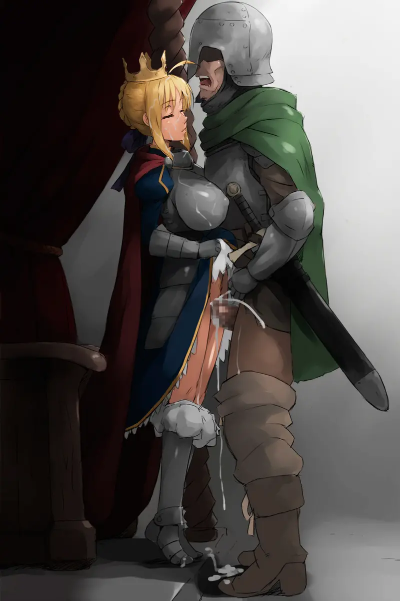 Shuudan Haramashi Yuuhei Shussan Bakunyuu Fate Saber (Arthur-Ou) | Gang-Banged, Prison-Birthing Big Boobed King Arthur